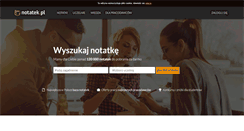 Desktop Screenshot of notatek.pl